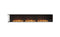 Ecosmart Fire Flex 122LC Left Corner Fireplace Insert - Black Finish / Stainless Steel Burner - ESF.FX.122LC